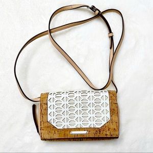Stella & Dot Nolita Medium Crossbody-Geo Cork